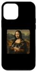Coque pour iPhone 12 mini Mona Lisa With With Rats Funny Rat Art Da Vinci Peinture