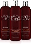 Baylis & Harding Black Pepper & Ginseng Moisturising Shower Gel for Men 500ml, 3