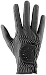 uvex Sportstyle Diamond - Stretchable Riding Gloves for Men and Women - Durable - Decorated with Swarovski® Crystals - Black - 7