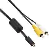 Nikon EG-CP14 RCA A/V TV AV Cable for Coolpix S6200, S7100, S8000, S8100