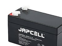 Japcell Jc12-7.2 F1 12V 7,2Ah Agm Blybatteri (4,8Mm)