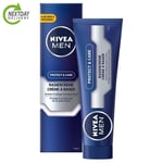 NIVEA MEN Protect amp Care Shaving Cream in Pack of 1 (1 x 100 ml) with Creamy F