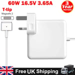 60W 85W T-Tip AC Power Adapter Charger Magsafe 2 For MacBook Air or Pro