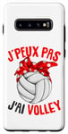 Coque pour Galaxy S10+ J'Peux Pas J'ai Volley Volley-Ball Volleyball Fille Femme