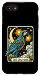 iPhone SE (2020) / 7 / 8 Funny Macaw Parrot Moon Tarot Card Men Women Parrot Lover Case