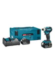 Makita Slagskruvdragare DTD172RTJ; 18 V; 2x5,0 Ah batt.