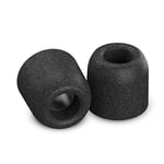Comply T-160 Medium Isolation Foam Ear Tips - Black (Pack of 3)