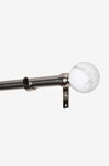Hasta - Gardinstång Set Ofelia 110-200 cm - Silver