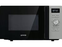 Gorenje Mo20a4xh, Bänkdiskmaskin, Kombinationsmikrovågsugn, 20 L, 800 W, Inbyggd Display, Knappar