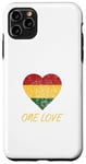 iPhone 11 Pro Max Heart One Love Reggae Case