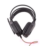 Gaming Headset Hörlurar med mikrofon 3,5 mm USB Stereo LED-ljus PS4 PC Xbox One