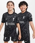 Liverpool F.C. Stadium Goalkeeper Older Kids' Nike Dri-FIT Football Replica Short-Sleeve Shirt