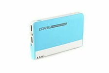 10000mAh Polymer Battery Power Pack Bank Charger Built in Make-Up Mirror BLUE
