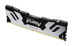 Kingston FURY Renegade DDR5 Silver/Black XMP 32GB 6400MT/s CL32 DIMM Desktop Gaming Memory - KF564C32RS-32