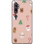 Xiaomi Mi Note 10 Pro Transparent Mobilskal Klassisk Julfest