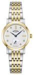 Rotary LB05321/29/D Dress Small-Seconds Quartz (27mm) White Watch