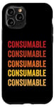Coque pour iPhone 11 Pro Définition du consommable, consommable