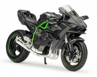 1:12 Motorcykel - Kawasaki Ninja H2R - Svart/grön