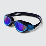 Zone3 Vapour svømmebriller - Hvit / sølv - Polariserte linser