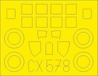Eduard Accessories CX578 - 1:72 FM-2 for Arma Hobby - New