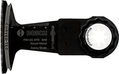 Bosch Professional BIM Plunge Cut Saw Blade PAII 65 APB Starlock Plus (for Wood and Metal, 65 x 50 mm, Accessories for Starlock Plus Multi-Tools)