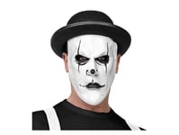 Harlekin Maske Med Bowlerhat.