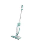 Shark Pro Steam Mop S1000Uk - Reusable, Machine Washable Cleaning Pads - 5.5 Metre Cord - White