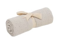 Lykke babyteppe i musselin, beige