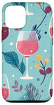 Coque pour iPhone 14 Pro Vive le vin rouge | Whimsical Happy Art