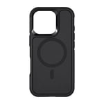 Essentials iPhone 16 Pro rugged case, magnet - Black
