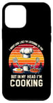 Coque pour iPhone 12 mini I Might Look Like I'm Listening To You Cooking Chef Cook