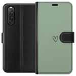 Sony Xperia 10 V Plånboksfodral Hjärta