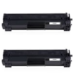 Toner Cartridge for HP LaserJet Pro MFP M28a Printer Compatible CF244A Black 2Pk