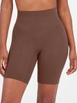 Spanx Everyday Seamless Shaping Short - Chestnut Brown, Chestnut Brown, Size L, Women