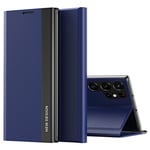 Samsung Galaxy S24 Ultra smartphone etui med stativ - Blå