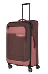 TRAVELITE VIIA 4w Trolley L exp., rosé, Unisex Adults’ Luggage- Suitcase, ROSÉ, Talla única - 92849