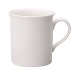 Villeroy & Boch 10-1380-7700 Twist Set of 6 Timelessly Beautiful Premium Porcelain Coffee Mugs, White, Dishwasher Safe, 300 ml, 6-Piece