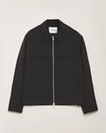 NN07 Alban Bomber Jacket Black