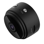 WiFi Camera Mini Camera A9 Security Camera Wireless Surveillance HD 1080P Night Vision for Car Home Office Black