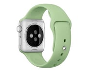 Apple 38mm Sport Band - Bracelet de montre pour montre intelligente - taille P/M/L - menthe - pour Watch Hermès Series 7, Hermès Series 9, Nike Series 7, Series 10, Series 8, Series 9