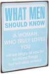 Sign - What men should know...