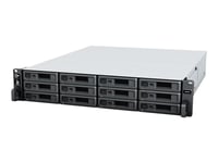 Synology Rackstation Rs2423+ - Nas-Server - 12 Fack - Kan Monteras I Rack - Sata 6Gb/S - Raid Jbod, 0, 1, 5, 6, 10 - Ram 8 Gb - Gigabit Ethernet / 10 Gigabit Ethernet - Iscsi Support - 2U
