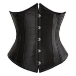 Gothic Style Underbust Korsett och Waist Cincher Top för kroppsformning och träning L