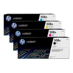 Original Multipack HP Colour LaserJet Enterprise Flow MFP M577c Printer Toner Cartridges (4 Pack) -CF360A