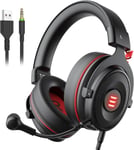 EKSA 7.1 PC Gaming Headset with Microphone, PS4 Gamer Headphones with USB & 3.5