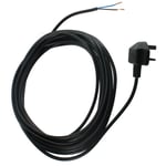 2 Core Electric Mains Power Lead Plug Cable For Flymo Garden Strimmer 8.4m Long