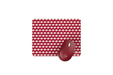 Mobility Lab ML304700 Souris sans Fil 2.4GHz + Tapis de Souris - Motifs Design Red