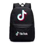 Backpack tiktok Men and Women Casual Backpack Fashion Student Schoolbag-Color3