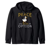 Untitled Meme Goose Game design Zip Hoodie