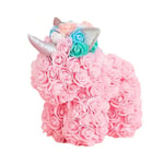 Animal Shape Artificial Flowers Forever Rose For Valentine Day